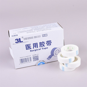 Bande adhésive médicale sensible à la pression 3L - Facile à déchirer, hypoallergénique, base en tissu non tissé respirant - Type A non tissé - Product Image 3
