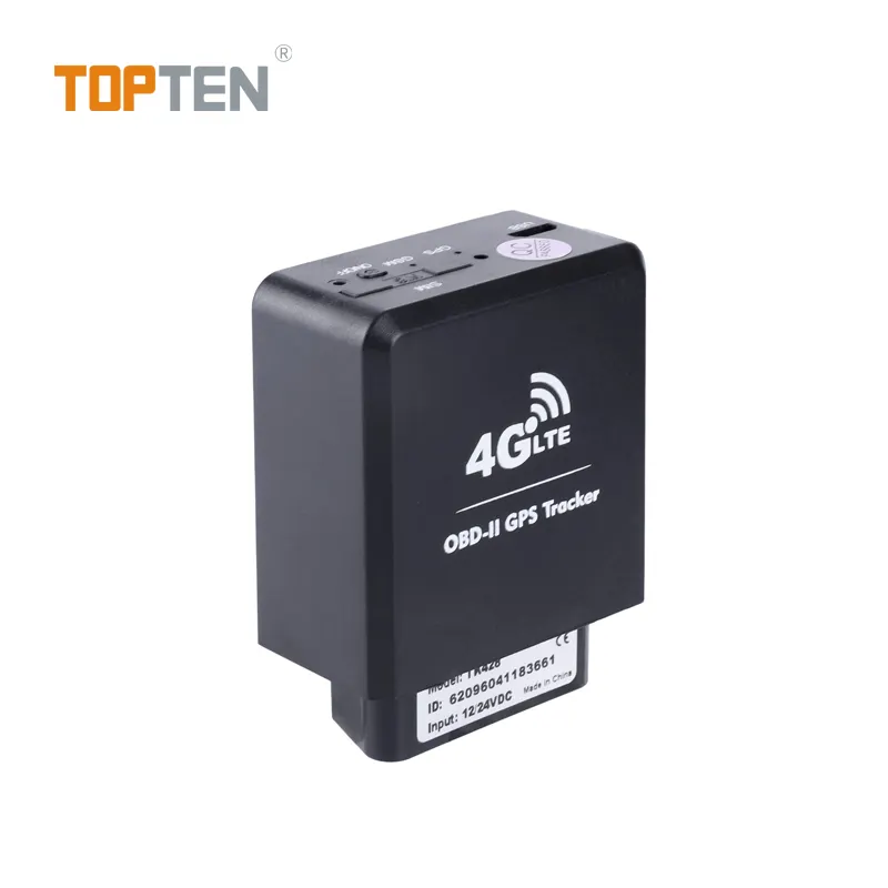 OBD II 4G LTE GPS Tracker OBD2 GPS Pelacakan Perangkat dengan Diagnostik Fungsi Scanner Online Monotoring Software