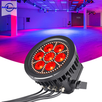 Projecteur LED PAR étanche IP65 7x40W 4-en-1 RGBW pour scène, éclairage de scène, DJ, fête, événement extérieur, discothèque, mariage