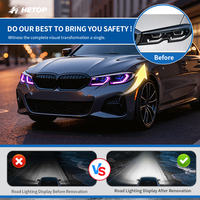 Phares HETOP G20 RGB 2018-2022 G28 Série 3, mise à niveau DRL style Ikon, lentille LED, phare de voiture, accessoires Plug and Play pour BMW