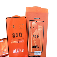 Protecteurs d'écran de téléphone portable en verre trempé 21D pour Infinix Smart 9 8 Hot 50i 40i pour Tecno Spark Go 1 30C Camon 30 Full Glue