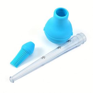 Bomba de Silicona para Sazonar, Tubo Dosificador de Aceite, Juego de Cucharas para Sazonar con Cepillo de Limpieza - Product Image 2