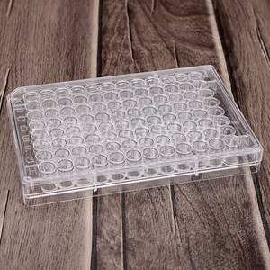 จานเพาะเลี้ยงเซลล์แบบแบน 96 หลุม ยี่ห้อ Hongbolai สำหรับใช้ในห้องปฏิบัติการ - Product Image 1