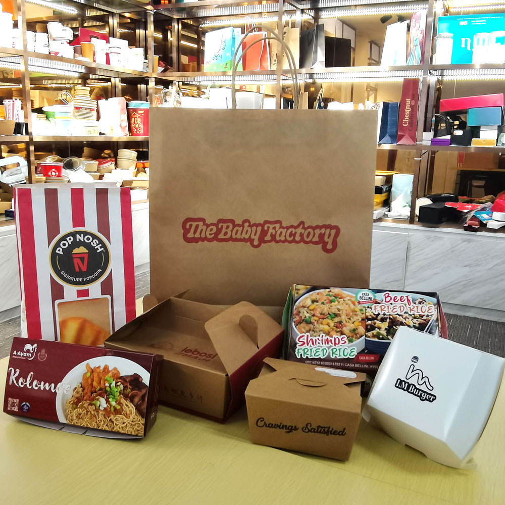 Para ir Cajas y bandejas