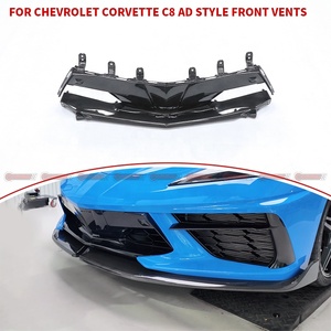 Parachoques Delantero de Fibra de Carbono Estilo AD de Excelente Calidad para Chevrolet Corvette C8 - Product Image 4