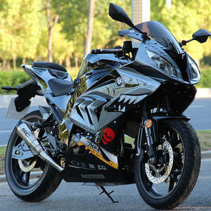 Nouvelle Moto Sportive Baodiao BD200-5A 400cc Bicylindre Refroidie par Eau, Véhicule Complet Prêt à Rouler - Product Image 1