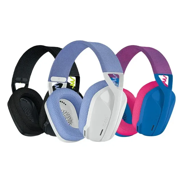 Logitech G435 Gaming Headset Lightspeed Wireless Dual Mode 7.1 Surround Sound Headphone Original LED Dynamic