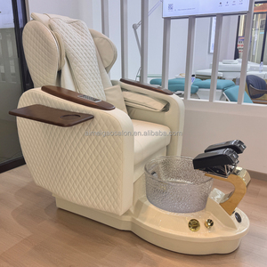 <span class=keywords><strong>Robot</strong></span> de Massage électrique haut de gamme bain de pieds chaise de pédicure couleur personnalisable avec pompe de Drainage lumières colorées pour Nail Shop - Product Image 4