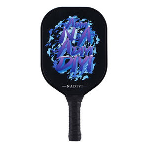 Raquette de pickleball ultra légère en carbone, professionnelle, durable, pour <span class=keywords><strong>hommes</strong></span> et femmes, panneau en fibre de verre nid d'abeille, fabriquée en Chine, modèle 123 - Product Image 5