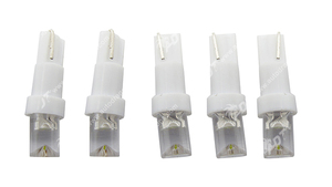 Autodragons Nouvelle Ampoule LED T5 12V 286 pour Voiture, Culot Type Cale, pour Tableau de Bord, Jauge, Clignotant Latéral, Instrument, Éclairage de Porte, Blanc - Product Image 2