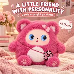 Peluche interactive IA douce : Compagnon personnalisé avec interaction vocale et récit d'histoires, animal câlin pour les magasins spécialisés mère-bébé - Product Image 4