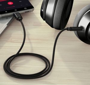 สายเคเบิล Aux ยาว 1 เมตร แบบ Type-C เป็น 3.5 มม. สายสัญญาณเสียง USB C Type C เป็น 3.5 มม. สำหรับรถยนต์ สายแจ็คเสียง Aux สำหรับรถยนต์ - Product Image 6