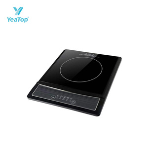 Table de cuisson infrarouge portable en céramique, <span class=keywords><strong>plaque</strong></span> de cuisson de comptoir avec commande tactile intelligente et système de chauffage rapide pour usage domestique - Product Image 5