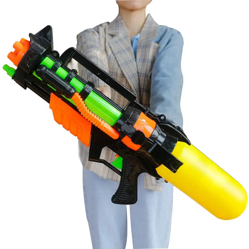 Bomba de mão de grande capacidade PP pistola de água brinquedos alimentados soaker blaster pistola de água brinquedos verão ao ar livre praia brinquedo