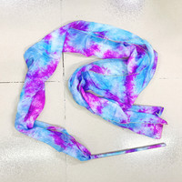 Belly Dance Silk Dance Streamers Oriental Rythmique Rainbow Ribbon Gym Dancing Twirling Streamers