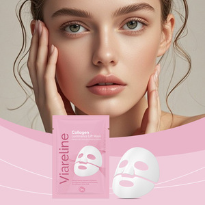 Mascarilla hidratante de colágeno con efecto tres en uno que nutre y humecta profundamente la piel, dejándola suave y translúcida. - Product Image 3