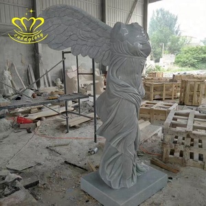 Talladas a mano de piedra de arte famoso mármol diosa de la <span class=keywords><strong>victoria</strong></span> estatua - Product Image 5