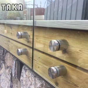 Thiết Kế Đơn Giản Dễ Dàng Cài Đặt Không Có Khung Standoff Kính Lan Can Cho Cầu Thang Hoặc Ban Công - Product Image 6