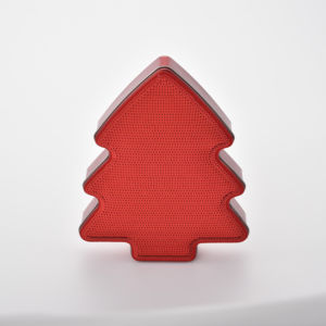 Proveedor de Hong Kong, latas de almacenamiento personalizadas, organizador de árboles de Navidad, caja de Metal detallada con lentejuelas con impresión Offset, recuerdo de vacaciones - Product Image 1