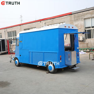 Remorque de nourriture mobile rétro personnalisée en Chine pour café, crème glacée, collation, barbecue, cuisine mobile de style <span class=keywords><strong>vintage</strong></span>, remorque de nourriture de luxe - Product Image 3