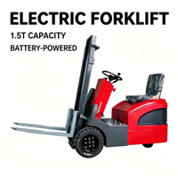 Nouvelle Arrivée Chariot Élévateur Électrique 1.5T 3 Voies, Hauteur de Levage 2m, Allée Étroite, Transmission Intégrale, Déplaceur Latéral Hydraulique, Prix de Gros Bas