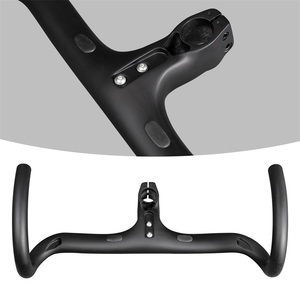 <strong>Carbon</strong> Road Bicycle Parts Integrated Handlebar <strong>Stem</strong> - Product Image 5