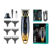 Machine à couper les cheveux VGR V-979 Tondeuses de barbier Tondeuse à cheveux professionnelle électrique sans fil pour hommes