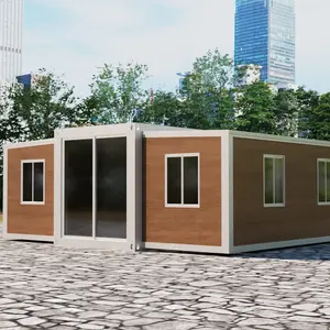 Outdoor building Prefabricated houses Prefabricated modern casas prefabricated wooden boxes expandable container storage rooms
