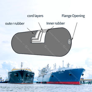 Defensa Neumática Inflable Antienvejecimiento Yokohama para Uso Marino con Cadena y Neumático - Product Image 6