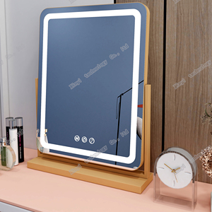 Nhà Máy bán hàng trực tiếp của chất lượng cao Led Gương mỹ phẩm với ánh sáng Tricolor mờ HD Vanity gương - Product Image 6