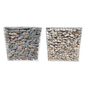 กาเบียเชื่อมชุบสังกะสีสำหรับริมฝั่งแม่น้ำ<span class=keywords><strong>80X100</strong></span>กัลวาไนซ์แคลิฟอร์เนียเซสต้ากาบิออนขนาด1*1*1ม. - Product Image 6