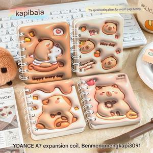 Quaderno Tascabile SYC A7 a <span class=keywords><strong>Spirale</strong></span> <span class=keywords><strong>con</strong></span> 80 Fogli, Mini Quaderno per Apprendimento, Carino Regalo per Studenti - Product Image 6