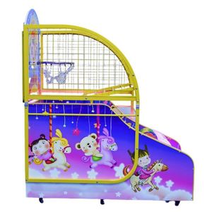 <b>Mini</b> Basketball Shooting Machine Coin-Operated Video City Sports Game Entertainment Equipment Coin Operated Video Gaming Machine - Product Image 2