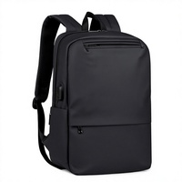 Mochila para Portátil de Negocios con Patrón Geométrico, 15.6 Pulgadas, Impermeable, Antirrobo, Puerto de Carga USB, Cierre de Cremallera Oxford, Bolsa de Viaje de 20-35L