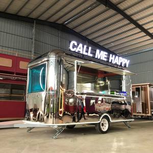 Remolque <span class=keywords><strong>de</strong></span> Comida Móvil <span class=keywords><strong>para</strong></span> Café al Aire Libre con Certificación CE, Construcción <span class=keywords><strong>de</strong></span> Acero Inoxidable, Estufa con Quemador <span class=keywords><strong>para</strong></span> Venta <span class=keywords><strong>de</strong></span> Comida Rápida - Product Image 2