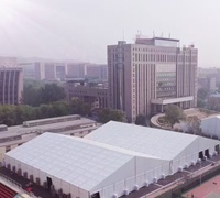 Tentes à structure en alliage d'aluminium à grande portée, mariages en plein air, événements et expositions
