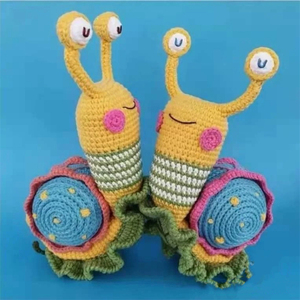 <span class=keywords><strong>2022</strong></span> nuovi animali Amigurumi personalizzati lumache all'uncinetto lumaca all'uncinetto - Product Image 3