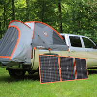 Chargeur de panneau solaire portable pliable haute efficacité 60W pour le camping, la randonnée et les voyages