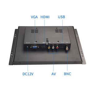 Zhixianda 9.7/10 inç 4:3 1024*768 endüstriyel LCD IPS ekran açık çerçeveli monitör rezistif/kapasitif dokunmatik ekran - Product Image 3