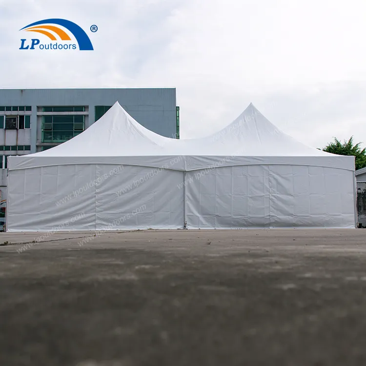 60 orang 50 orang 6x12m double top tenda pesta acara luar ruangan tenda bingkai atas musim semi untuk penyewaan bisnis dan sewa komersial