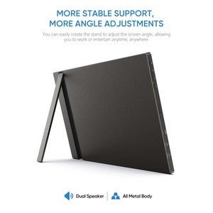 Moniteur <span class=keywords><strong>portable</strong></span> <span class=keywords><strong>Arzopa</strong></span> Price <span class=keywords><strong>14</strong></span>,0 <span class=keywords><strong>pouces</strong></span>, extension d'écran pour ordinateur <span class=keywords><strong>portable</strong></span>, double écran, écran pour téléphone <span class=keywords><strong>portable</strong></span>, <span class=keywords><strong>portable</strong></span> - Product Image 4