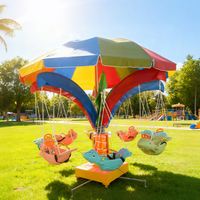 Manège Électrique Enfants Avion Carrousel pour Fête Foraine Grande Attraction Extérieure Équipement de Loisirs