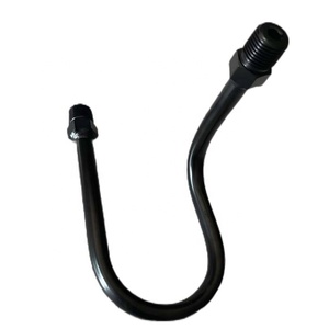 Accesorios para Manómetro de Presión de Sifón, Conexión de Tubo Roscado NPT en Forma de U de Acero al Carbono, Tamaño <span class=keywords><strong>1</strong></span>/2\", 150 Bar - Product Image 1