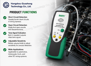 DUOYI DY25 Rastreador de Circuitos de Cableado Automotriz, Detector de Cortocircuitos/Interrupciones, Precisión de 0.1, Garantía de 1 Año para Vehículos - Product Image 5