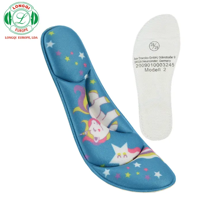 OEM/ODM детские носки стельки для обуви ортопедические стельки детская подушка сборка стельки