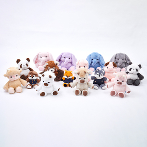 Set de Peluches Suaves de la Serie Running: Lindos Elefantes, Pandas, Cerditos, Vacas y Zorros, Juguetes de Mascotas de Dibujos Animados, Regalo de Cumpleaños para Niños - Product Image 2