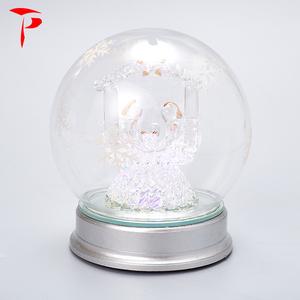 Verre <span class=keywords><strong>clair</strong></span> circulaire <span class=keywords><strong>de</strong></span> <span class=keywords><strong>terre</strong></span> pour la décoration <span class=keywords><strong>de</strong></span> Noel - Product Image 5