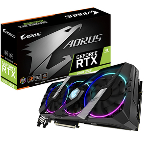 Tarjeta gráfica usada GIGABYTE <span class=keywords><strong>NVIDIA</strong></span> AORUS GeForce RTX 2080 SUPER 8G con 8GB GDDR6 256-bit Extreme Overclocking 4 años de garantía - Product Image 1