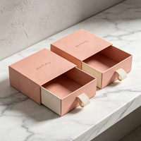 Boîte à tiroirs rigide portable la plus vendue, fabriquée avec des matériaux recyclés, revêtement complet biodégradable pour les nécessités quotidiennes