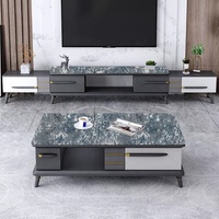 Ensemble moderne de meuble TV et table basse